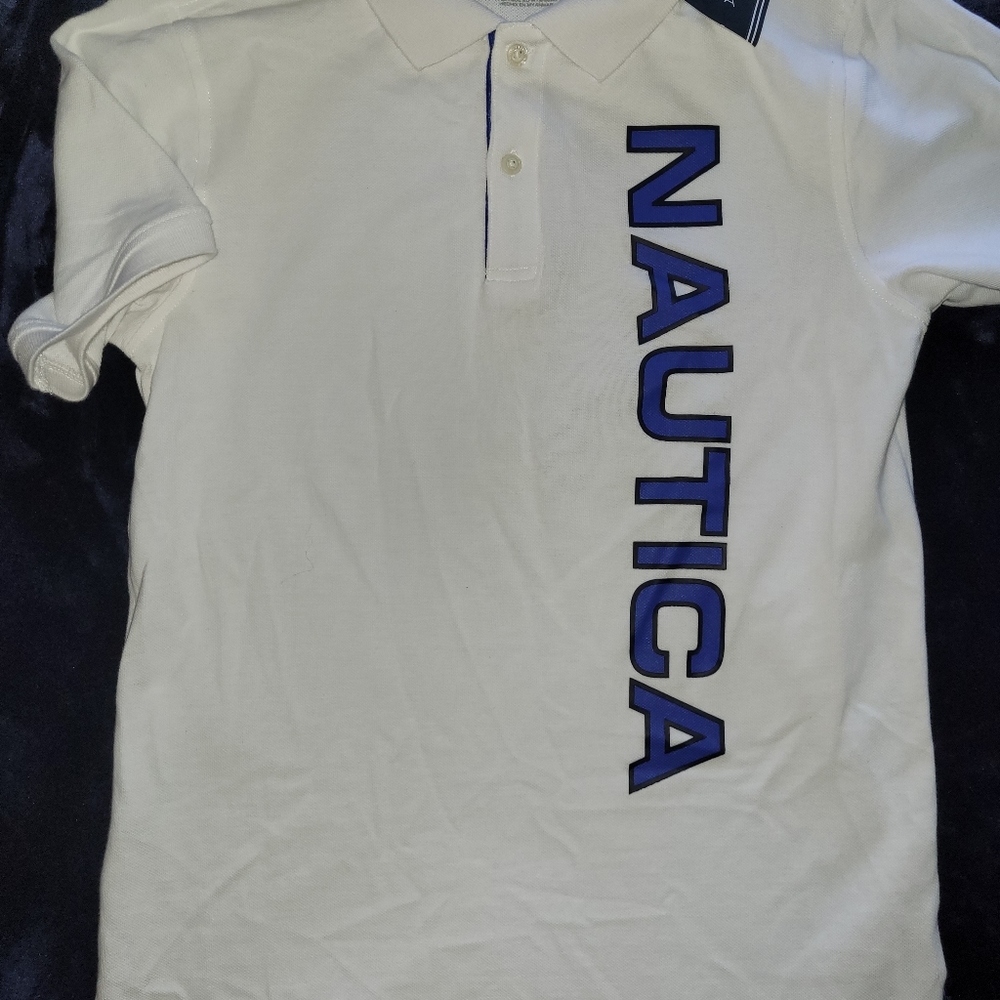 Button up Nautica polo shirt